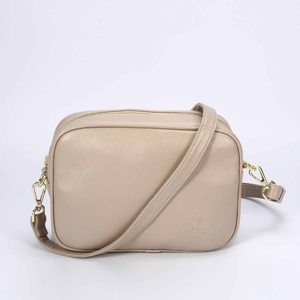 The Pearl Taupe Crossbody Bag – douglasanddaisy